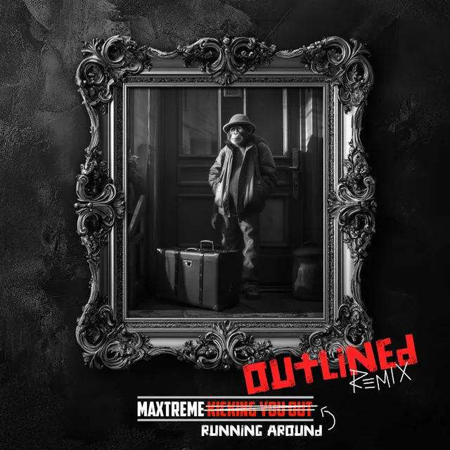 Running Around - Outlined Remix by Maxtreme, Outlined - Hardstyle cover art