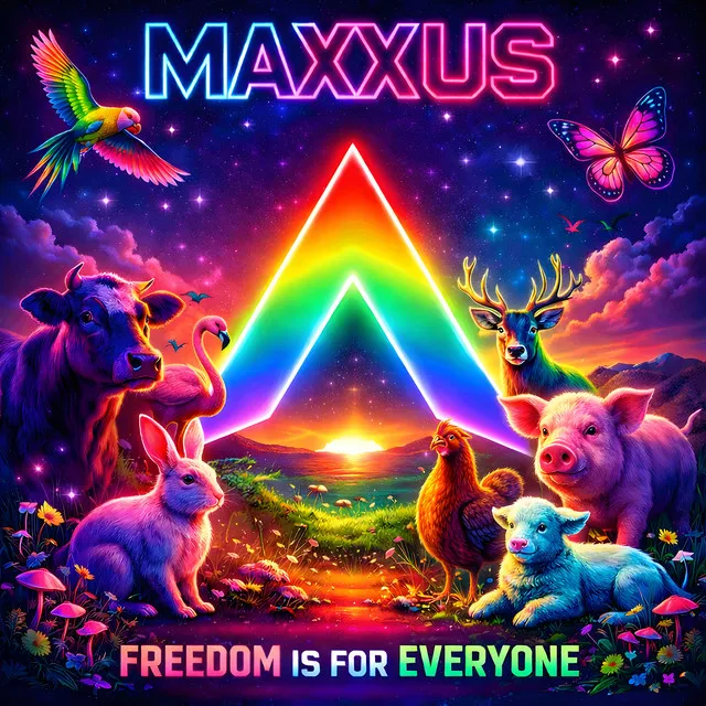 Go Vegan for the Animals by Maxxus - Hardstyle cover art