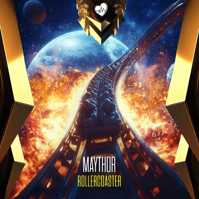 Rollercoaster by MAYTHOR - Hardstyle cover art