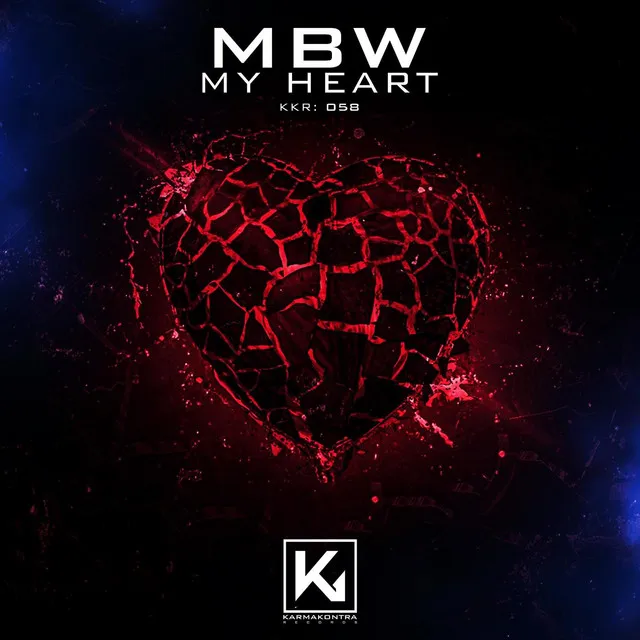 My Heart (Radio Edit) by MBW - Hardstyle cover art