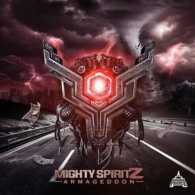 Damnation by Mighty Spiritz, Industrial Twins - Hardstyle cover art