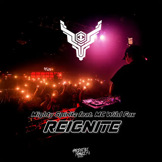 Reignite by Mighty Spiritz, Wild Fox - Hardstyle cover art