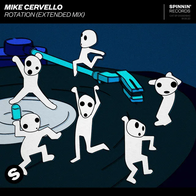 Rotation - Extended Mix by Mike Cervello - Hardstyle cover art