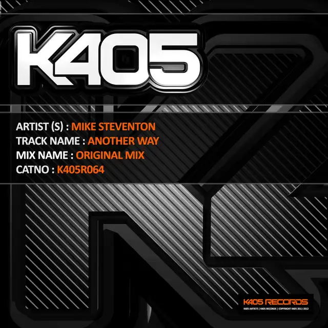 Another Way by Mike Steventon - Hardstyle cover art