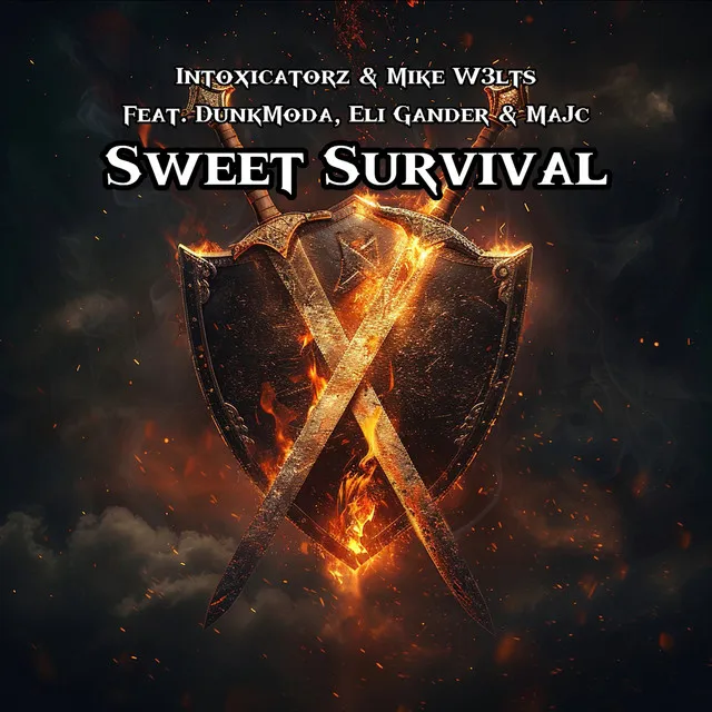 Sweet Survival by Mike W3lts, Dunkmoda, Intoxicatorz, MaJc, Eli Gander - Hardstyle cover art