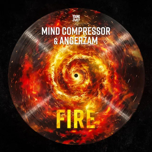 Fire by Mind Compressor, Angerzam - Uptempo cover art