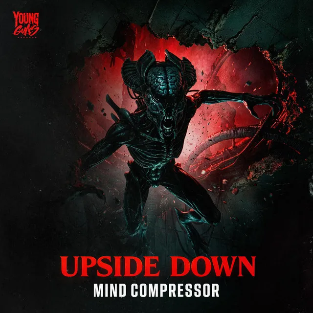 UPSIDE DOWN by Mind Compressor - Uptempo cover art