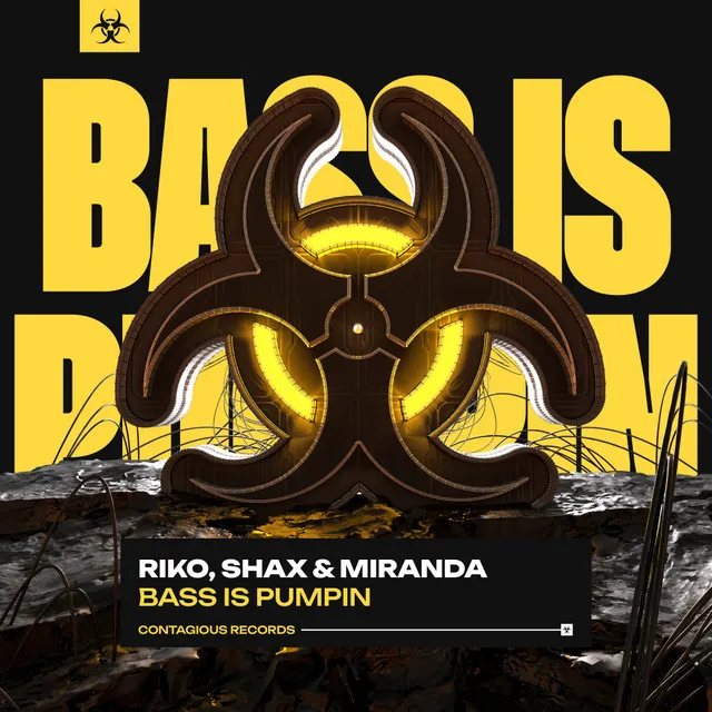 Bass Is Pumpin - Radio Edit by Miranda, Riko, Shax - Happy Hardcore cover art