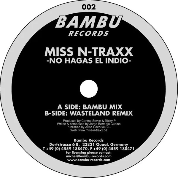 No hagas el indio (Wasteland Radio Edit) by Miss N-Traxx - Hardstyle cover art