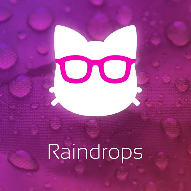 Raindrops by Missterious - Hardstyle cover art