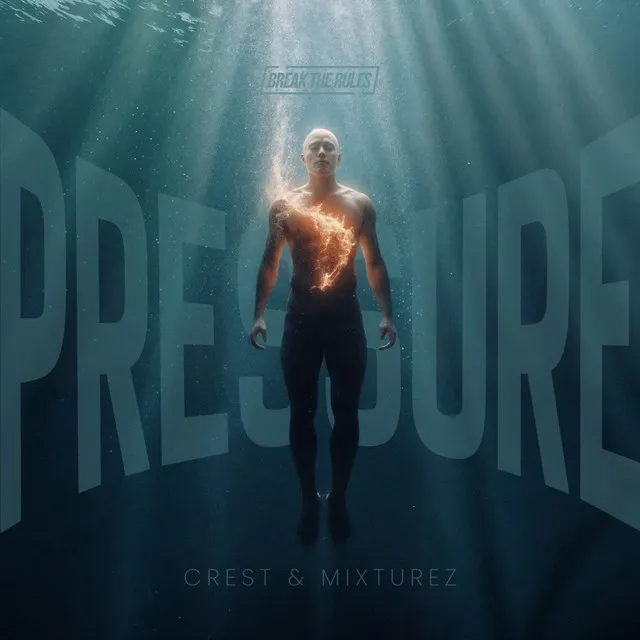 Pressure by MIXTUREZ, CREST, Break The Rules - Hardstyle cover art