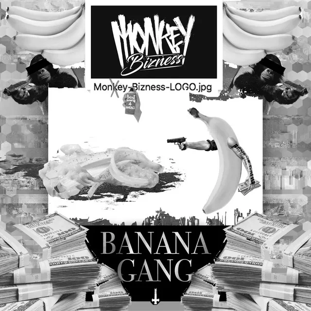 Bananagang by Monkey Bizness - Hardcore cover art