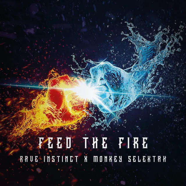 Feed The Fire by Monkey Selektah, Rave Instinct - Frenchcore cover art