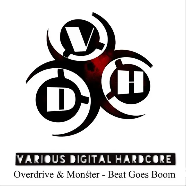 Beat Goes Boom by Monster, Overdrive - Happy Hardcore cover art