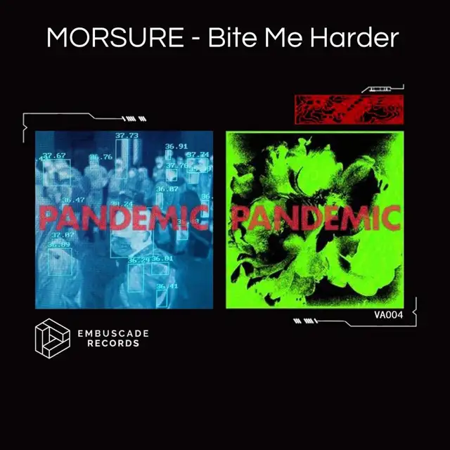 Bite Me Harder by MORSURE - Hard Techno cover art