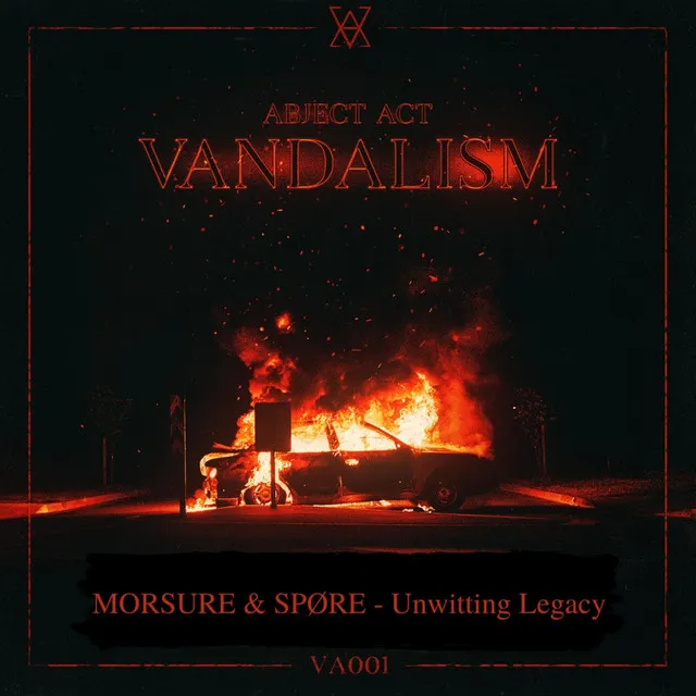 Unwitting Legacy by MORSURE, SPØRE - Hard Techno cover art