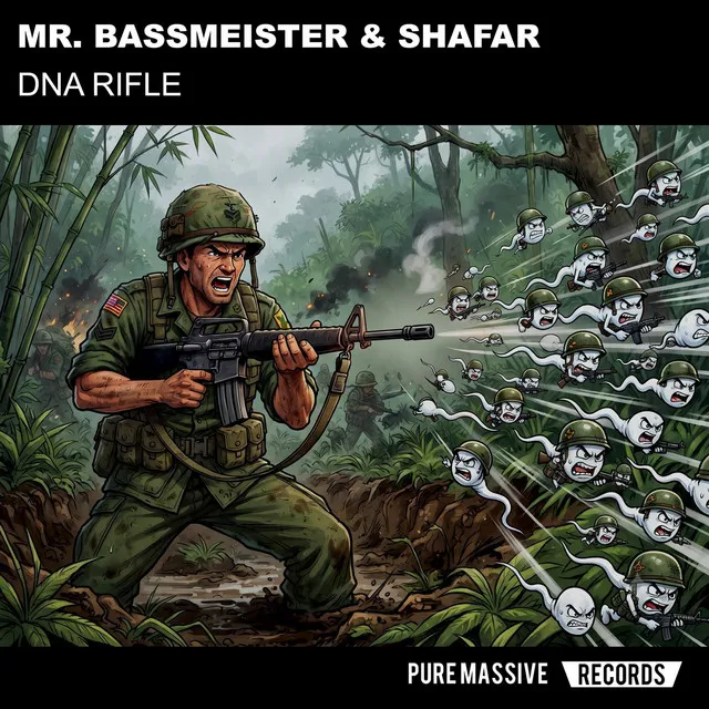DNA Rifle by Mr. Bassmeister, Shafar - Frenchcore cover art