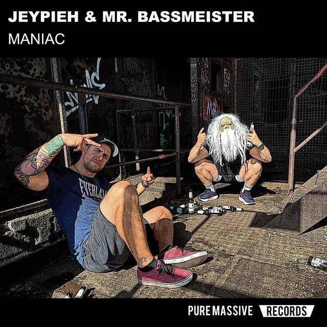 Maniac by Mr. Bassmeister, Jeypieh - Frenchcore cover art