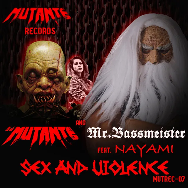 Sex And Violence by Mr. Bassmeister, DJ Mutante, Nayami - Frenchcore cover art