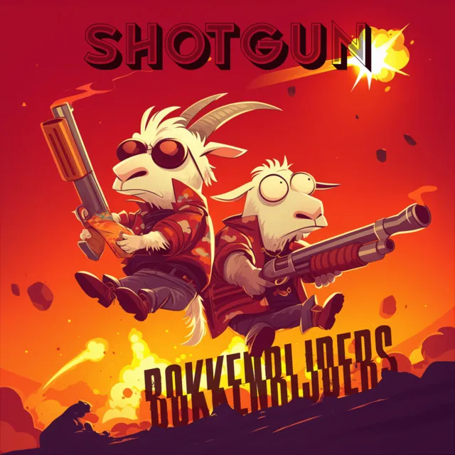 SHOTGUN by Mr. Ivex, Captain Core, Bokkenrijders - Frenchcore cover art