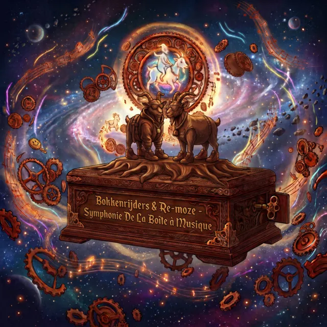 Symphonie De La Boîte à Musique by Mr. Ivex, Captain Core, Bokkenrijders, Re-Moze - Frenchcore cover art