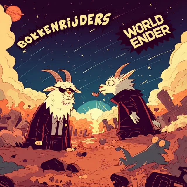 World Ender by Mr. Ivex, Captain Core, Bokkenrijders - Frenchcore cover art