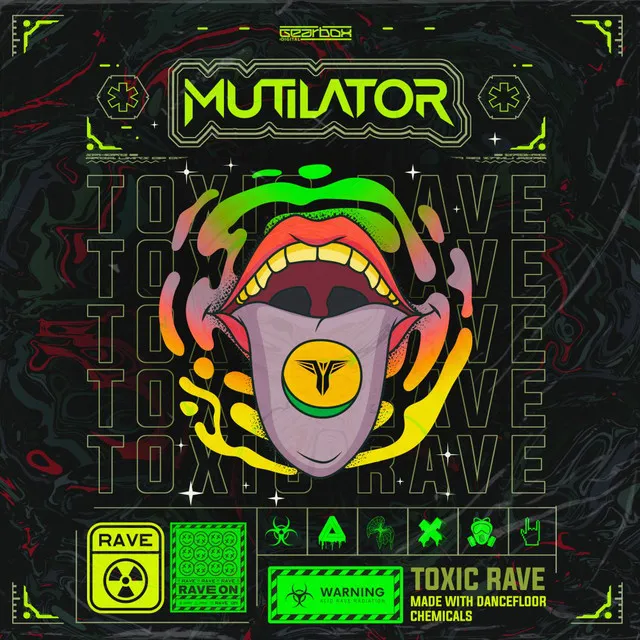 Toxic Rave by Mutilator - Rawstyle cover art