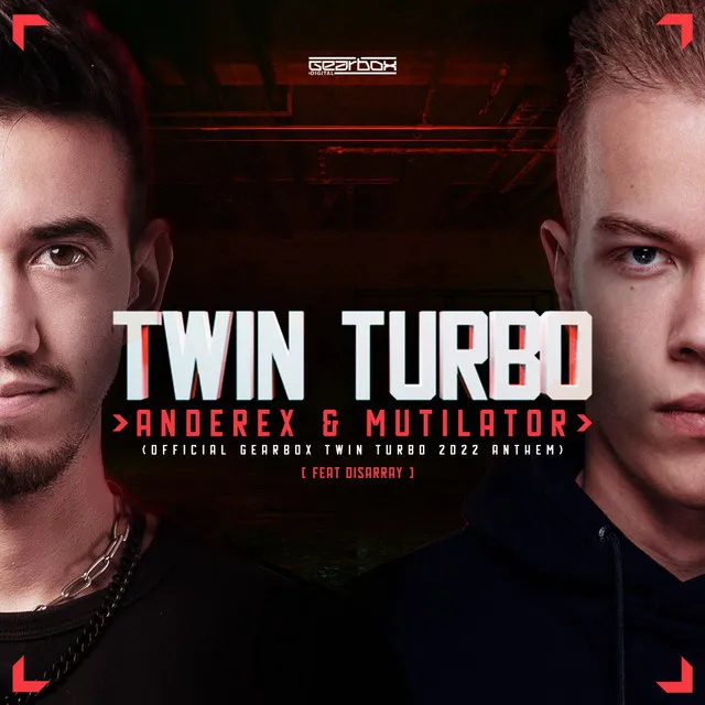 Twin Turbo (Official Gearbox Twin Turbo 2022 Anthem) by Mutilator, Anderex, Disarray - Rawstyle cover art