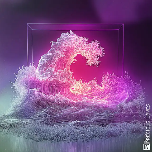 Precious Waves by MVTATE - Euphoric Hardstyle cover art