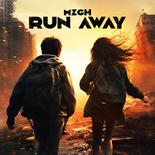 Run Away by Mzgh - Hardstyle cover art