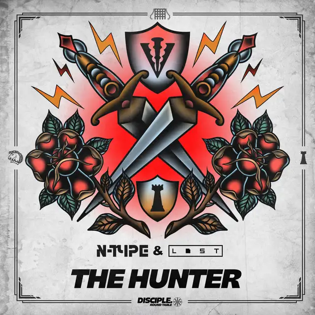 THE HUNTER by N-Type, LOST - Hardstyle cover art