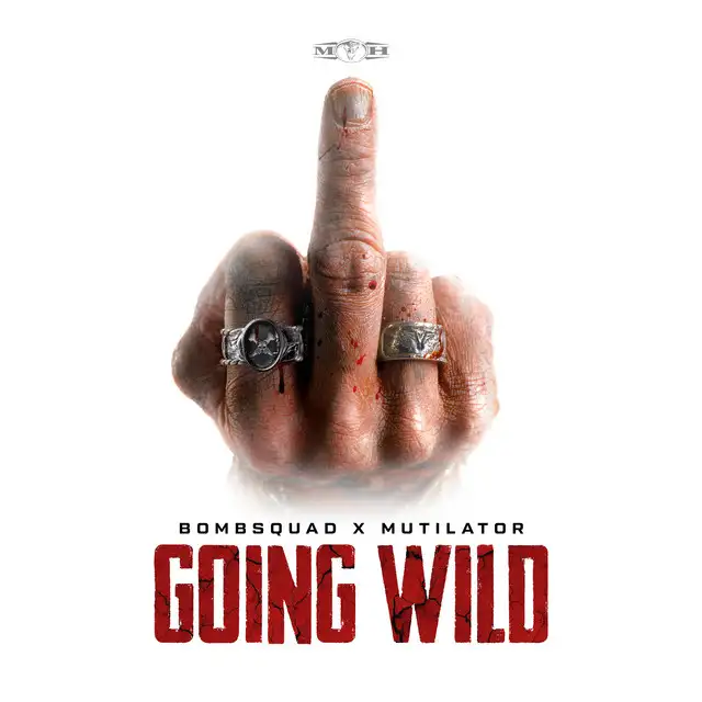 GOING WILD by N-Vitral, Mutilator, BOMBSQUAD - Hardcore cover art