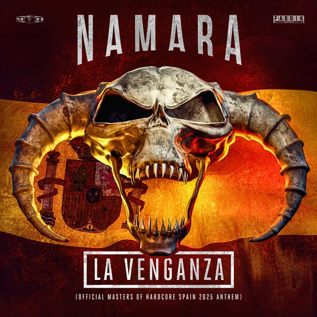 La Venganza (Official Masters of Hardcore Spain 2025 Anthem) by Namara - Hardcore cover art