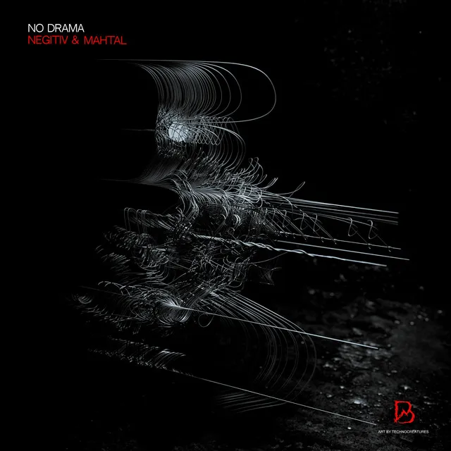 NO DRAMA - Original Mix by Negitiv, MAHTAL - Hard Techno cover art