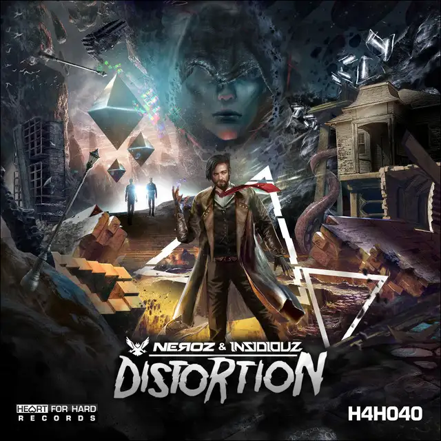 Distortion - Radio Edit by Neroz, Insidiouz - Rawstyle cover art