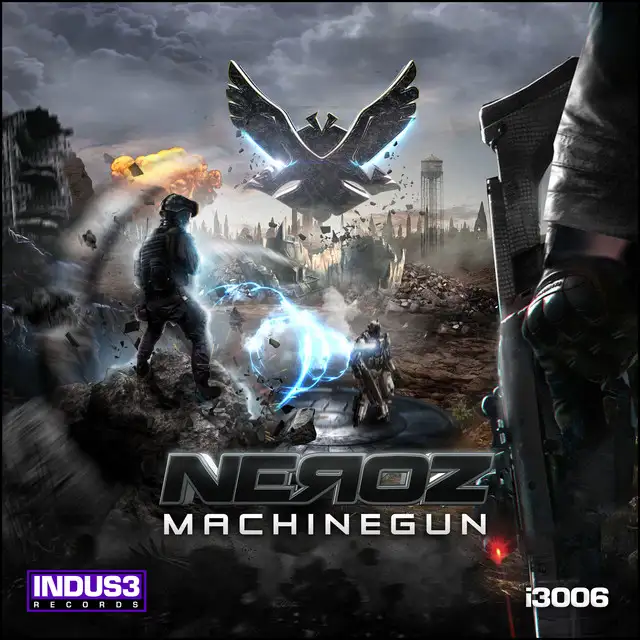 Machinegun - Radio Mix by Neroz - Rawstyle cover art