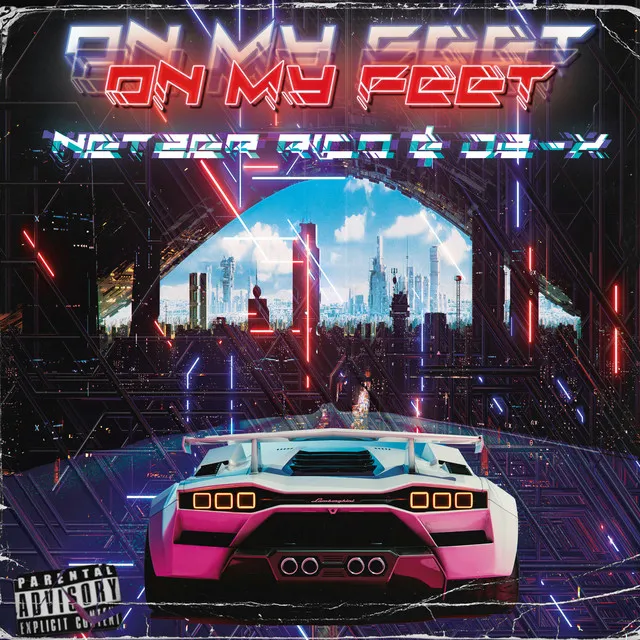 On My Feet by Netzer Rico, D3-x - Hardstyle cover art