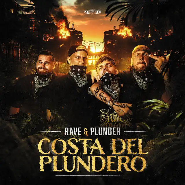 Costa del Plundero by Never Surrender, Brutaal, Rave & Plunder - Hardcore cover art