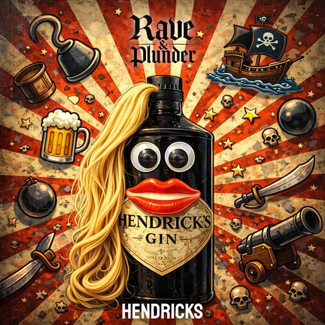 Hendricks by Never Surrender, Rave & Plunder - Hardcore cover art