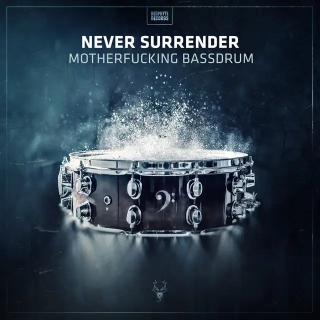 Motherfucking Bassdrum by Never Surrender - Hardcore cover art