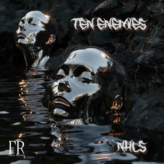 TEN ENEMIES by NHLS - Hard Techno cover art