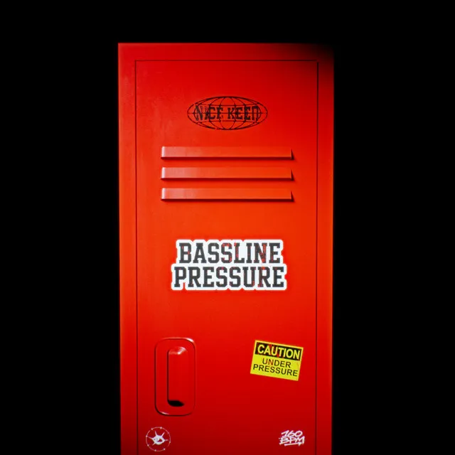 BASSLINE PRESSURE by NICE KEED - Hard Techno cover art