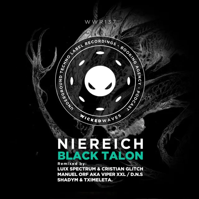 Black Talon - Shadym & Tximeleta Remix by Niereich, Shadym, Tximeleta - Hard Techno cover art