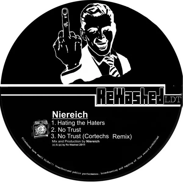 No Trust (Cortechs Remix) by Niereich - Hard Techno cover art