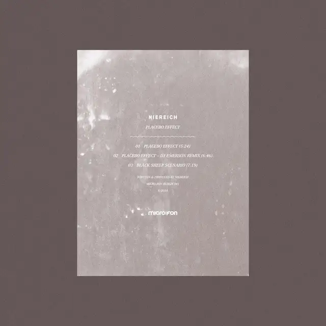 Placebo Effect by Niereich - Hard Techno cover art