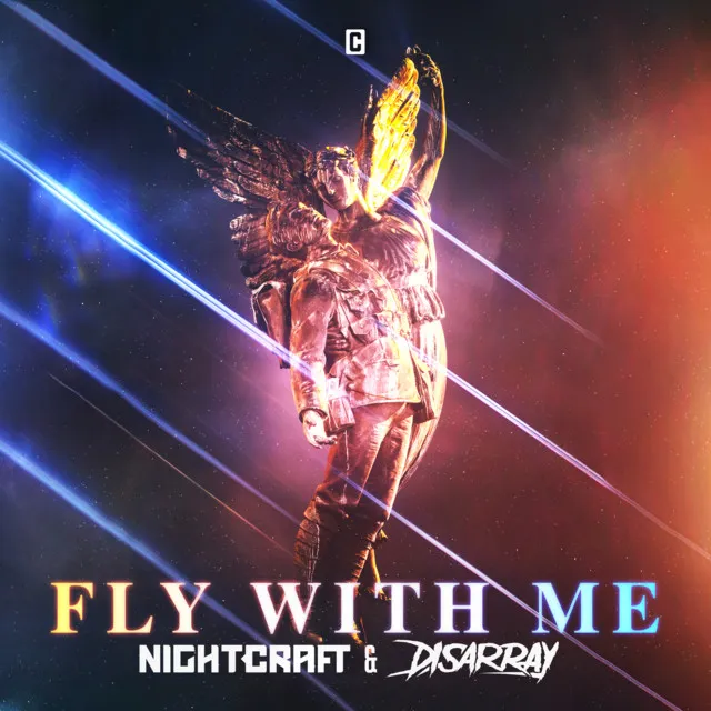Fly With Me by Nightcraft, Disarray - Hardstyle cover art