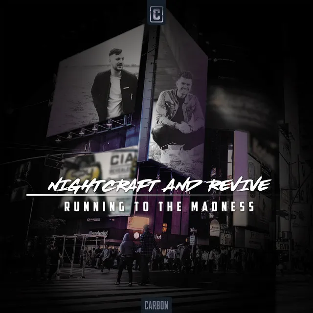 Running To The Madness by Nightcraft, REVIVE - Hardstyle cover art