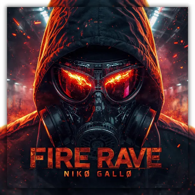 FIRE RAVE by Nikø Gallø - Hard Techno cover art