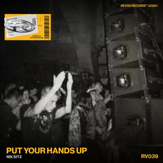 PUT YOUR HANDS UP by Nik Sitz - Hard Techno cover art