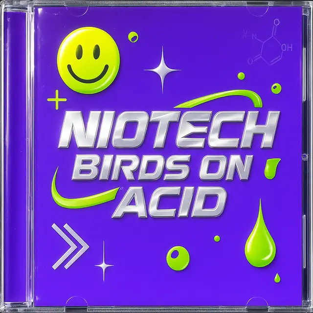 Birds On Acid by Niotech - Hard Techno cover art